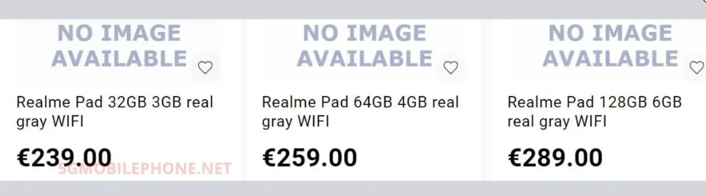 realme pad price