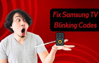 How to Fix Samsung TV Blinking Codes Problems