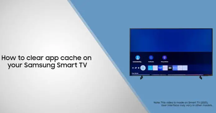 Clear App Store Cache on samsung tv
