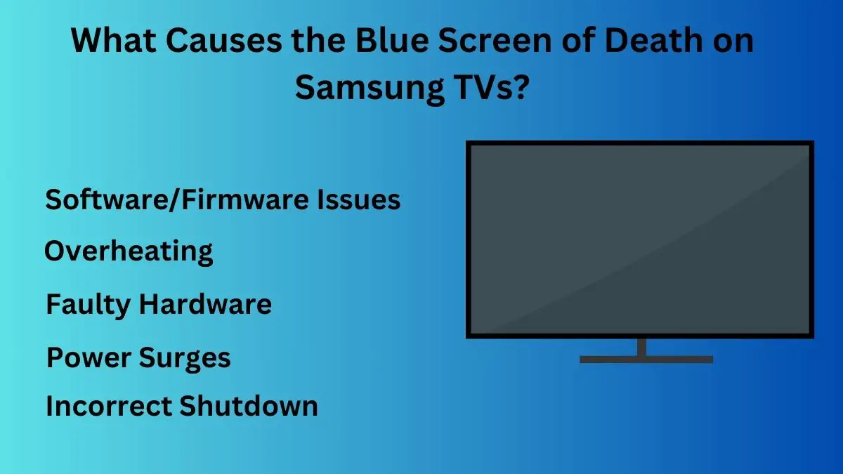 What Causes the Blue Screen of Death on Samsung TVs