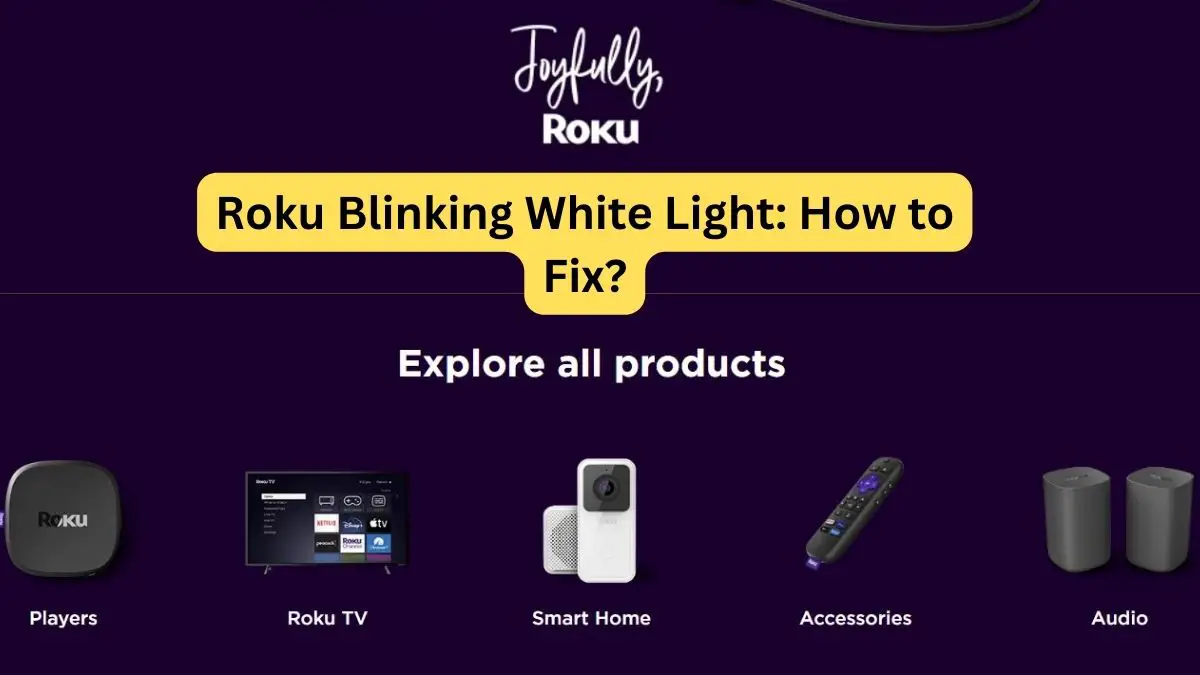 Roku Blinking White Light How to Fix