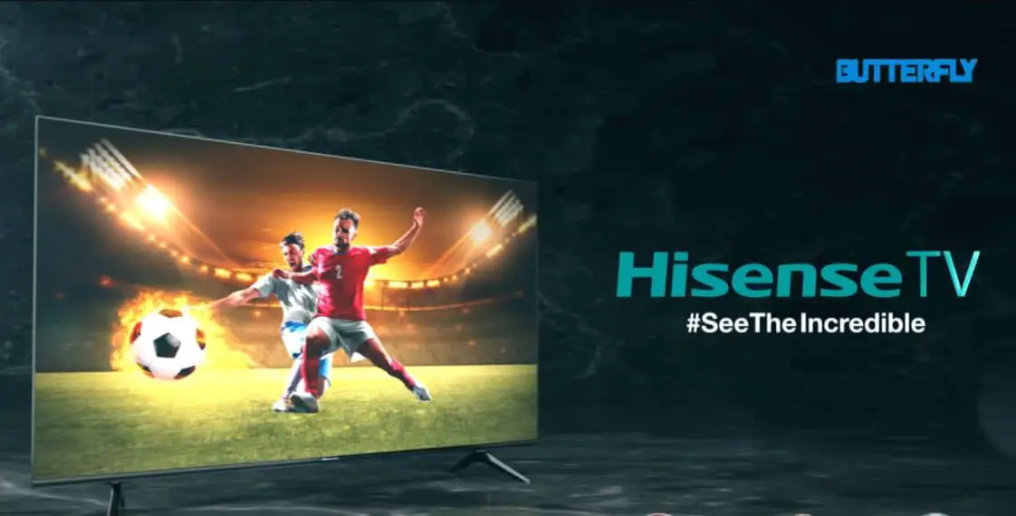 Hisense TV.