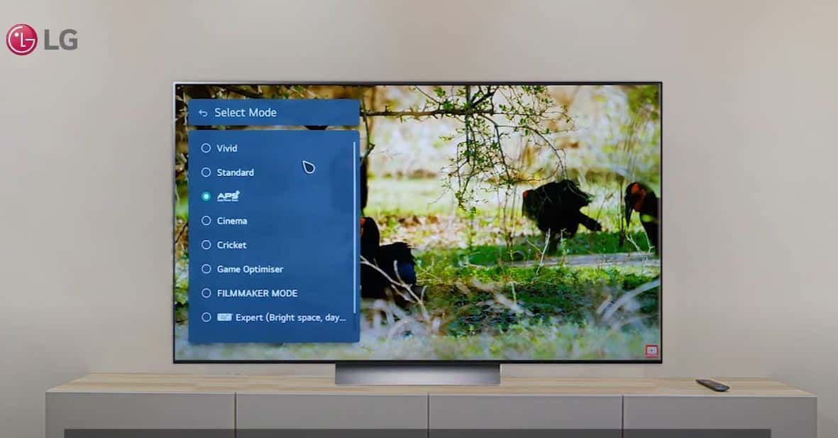 Picture Mode of LG TV
