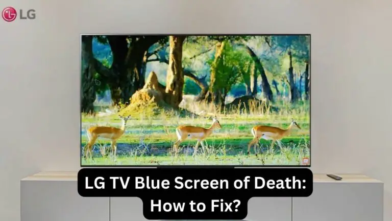 LG TV Blue Screen of Death